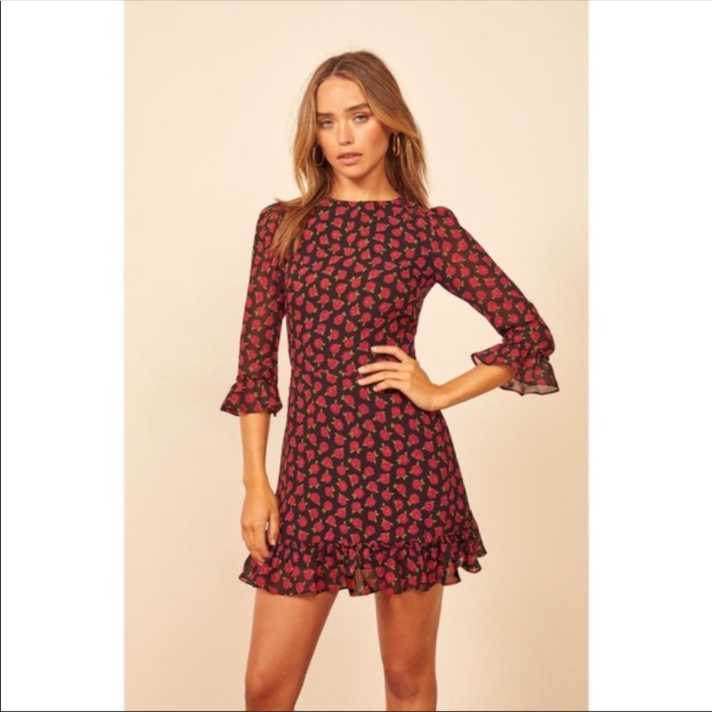 NWT Reformation Doutzen Mini Dress Cassandra 6